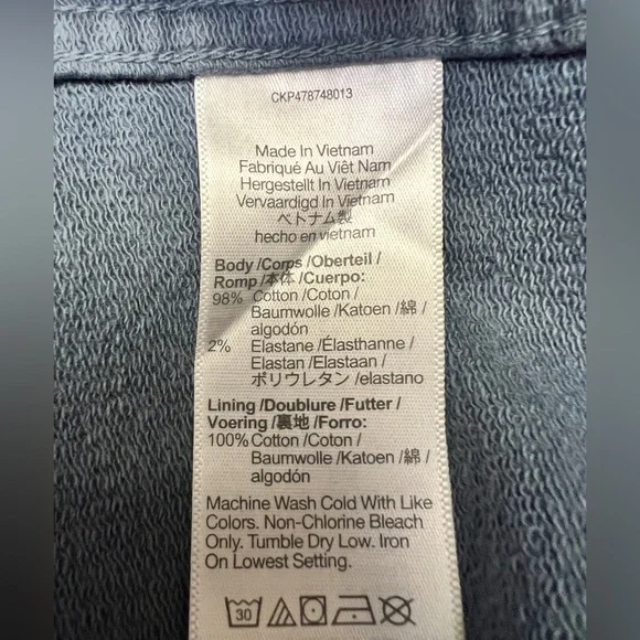 Madewell Blue Utility Jacket - Picture 7 of 8